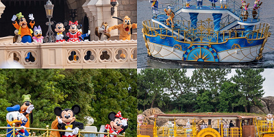 【コロナ対策中】ディズニーパレード＆ショー情報！ランド＆シーのグリーティングと鑑賞ルールまとめ！