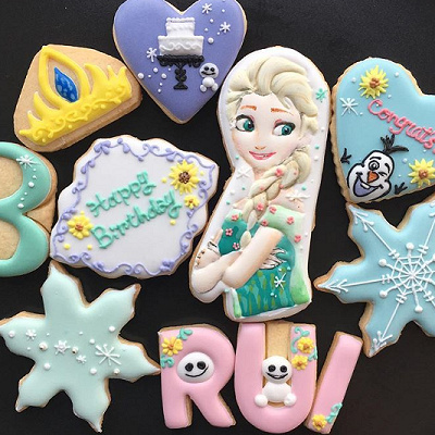 プロの作品 アイシングクッキー キャステル Castel ディズニー情報