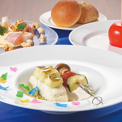 サンジの海賊レストラン：魚料理コース