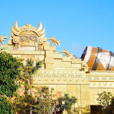 USJドンキーコングエリア/黄金のしんでん