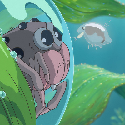 水グモもんもん