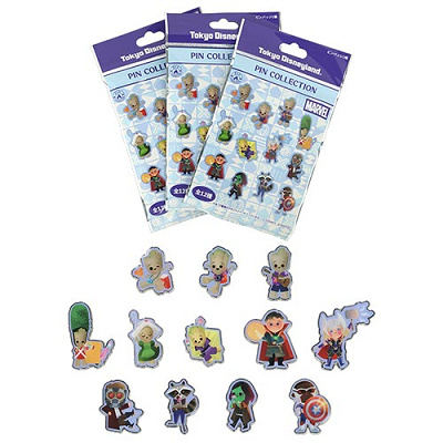 ピンバッジ(スモワwithグルートグッズ)