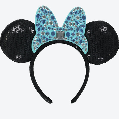 ストーンカチューシャ（ブルー）