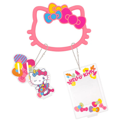 ハローキティキーチェーン＆ハンドストラップセット