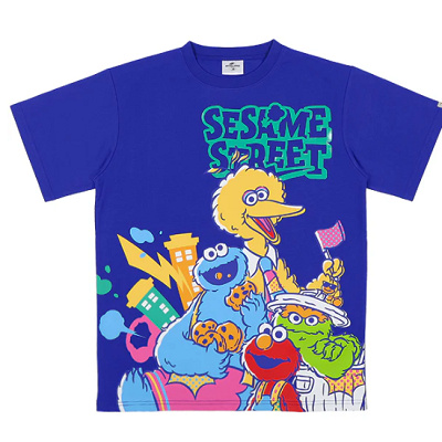 セサミストリートTシャツ