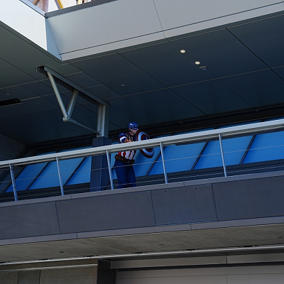 カリフォルニア・アナハイムディズニーランドリゾートのショー：アベンジャーズ・ヘッドクオーターズ