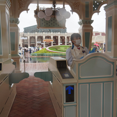 ディズニーリゾートの入園ゲート キャステル Castel ディズニー情報