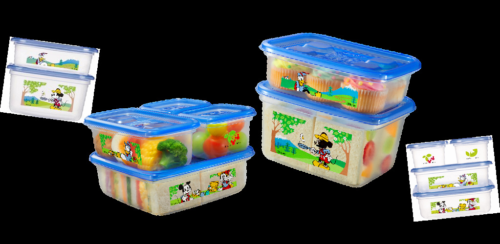 22 ディズニーデザインのジップロックコンテナーが登場 ミッキー フレンズがデザインされた