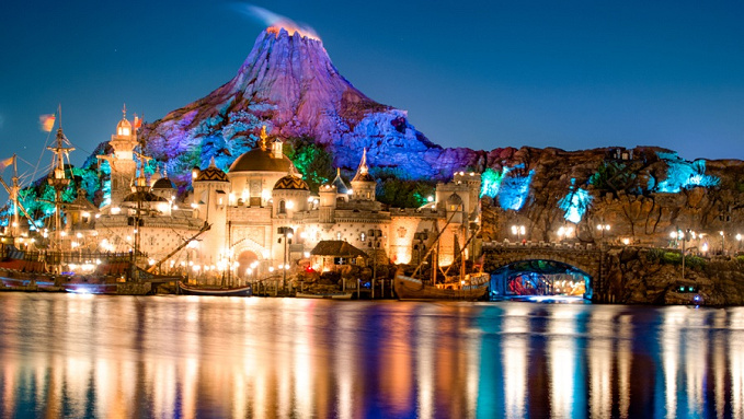 ディズニーシー夜景のカメラの置き場所9選 撮影した高画質画像を紹介