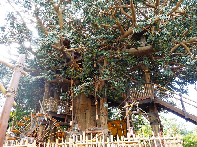 スイスファミリー ツリーハウスの場所 待ち時間 見どころまとめ 内部ツアー形式で詳しく紹介