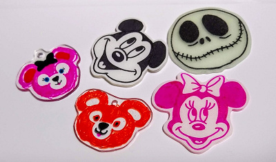 プラ板で作ってみたディズニーグッズ プラ板の作り方 簡単で上手に作れる方法まとめ