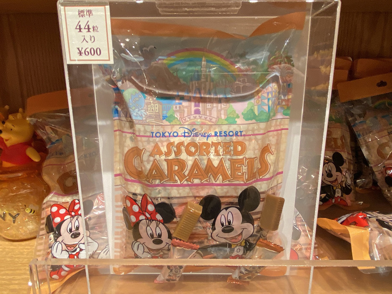ディズニーランドお土産ランキング23位 アソーテッドキャラメル キャステル Castel ディズニー情報