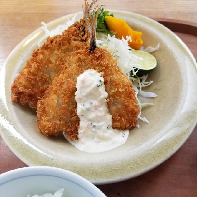 サクサクのアジフライ