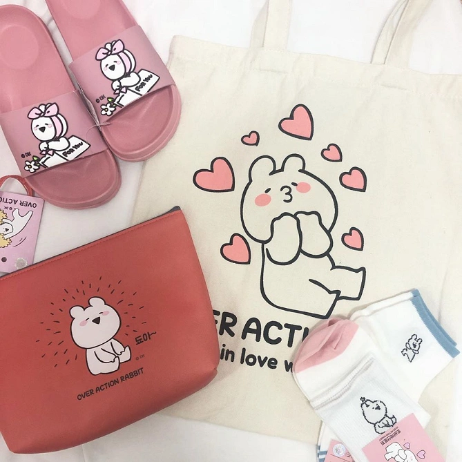 韓国で大人気のオーバーアクションうさぎ