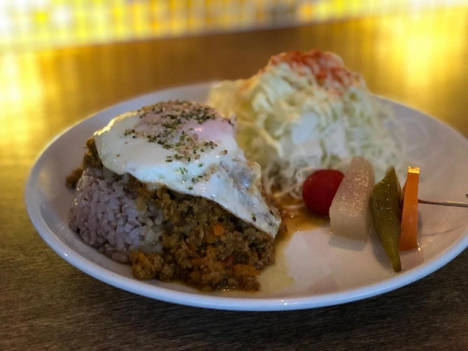 麻よしやすのひき肉のカレー