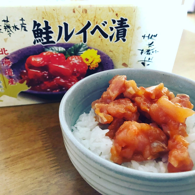 鮭ルイベ漬