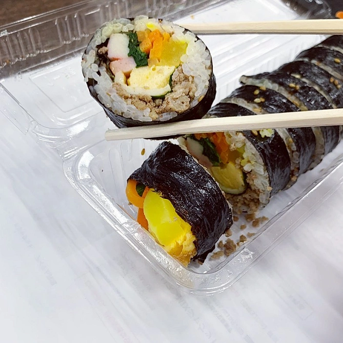 明洞のり巻きのキンパ