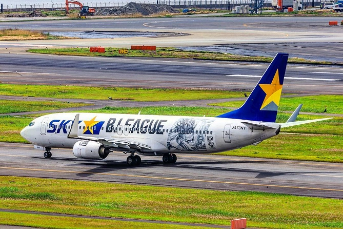 スカイマークの飛行機