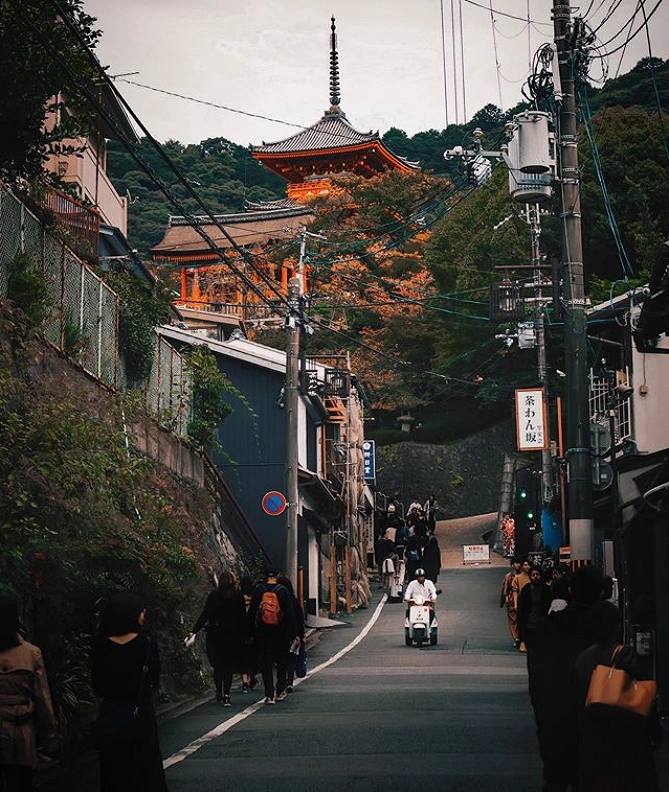 秋の清水寺