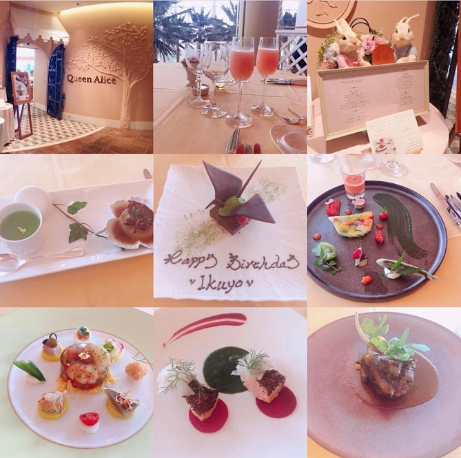 クイーン・アリスの外観とお料理