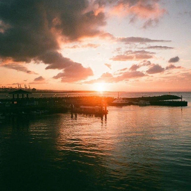 淡水夕陽