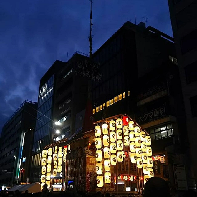 前祭の山鉾