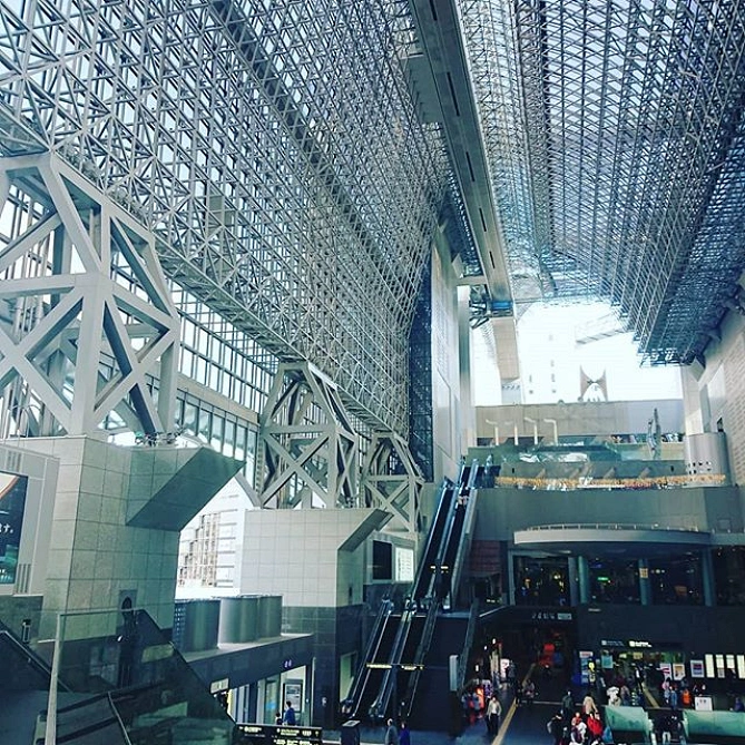 京都駅の烏丸口