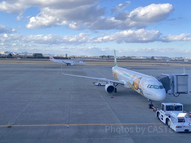 エバー航空のぐでたまジェット