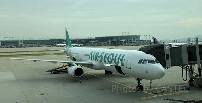 エアソウルの飛行機