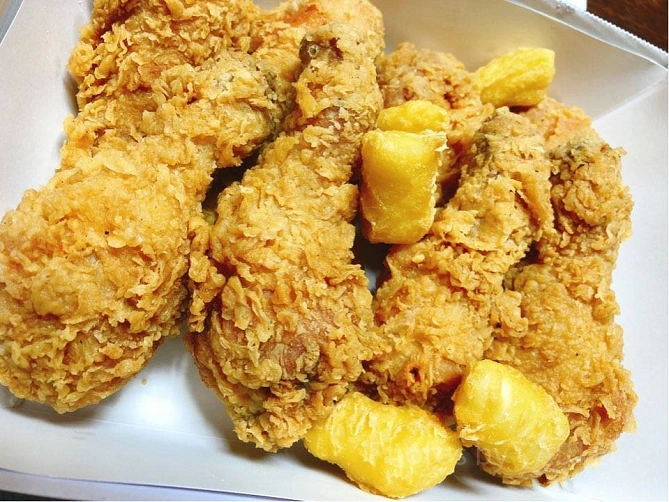 おいしいチキンがたくさん！
