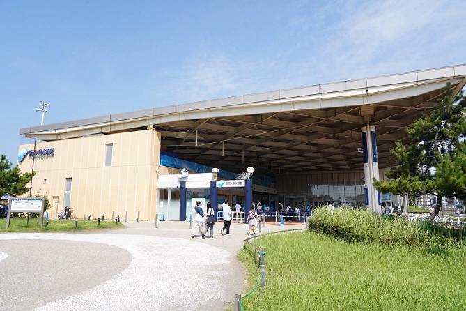新江ノ島水族館（えのすい）入り口