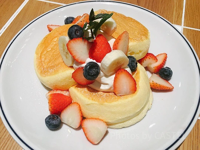 奇跡のパンケーキ 〜フレッシュフルーツ〜