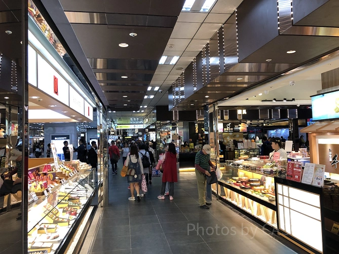 おみやげコーナーがたくさん