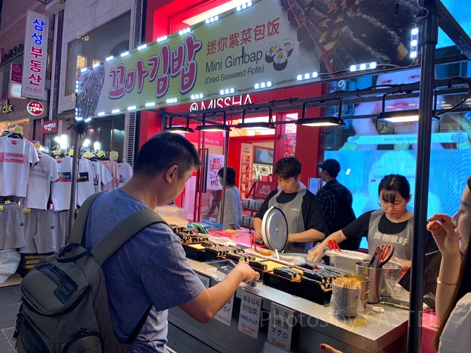 キンパ屋台