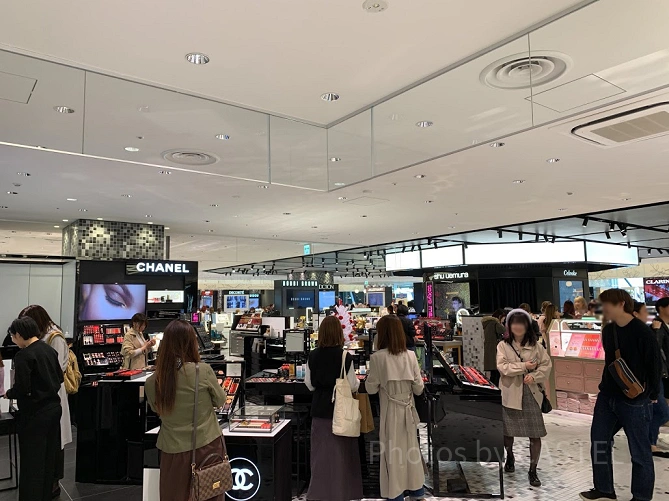 渋谷スクランブルスクエアのコスメフロア