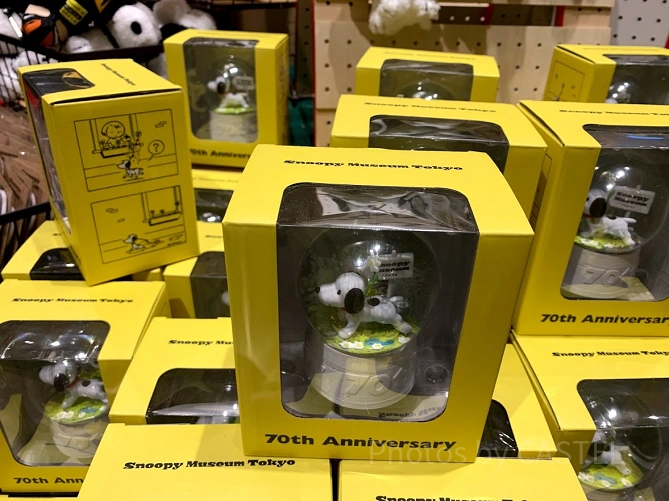 南町田のスヌーピーミュージアム限定のスヌーピーのウォータードーム