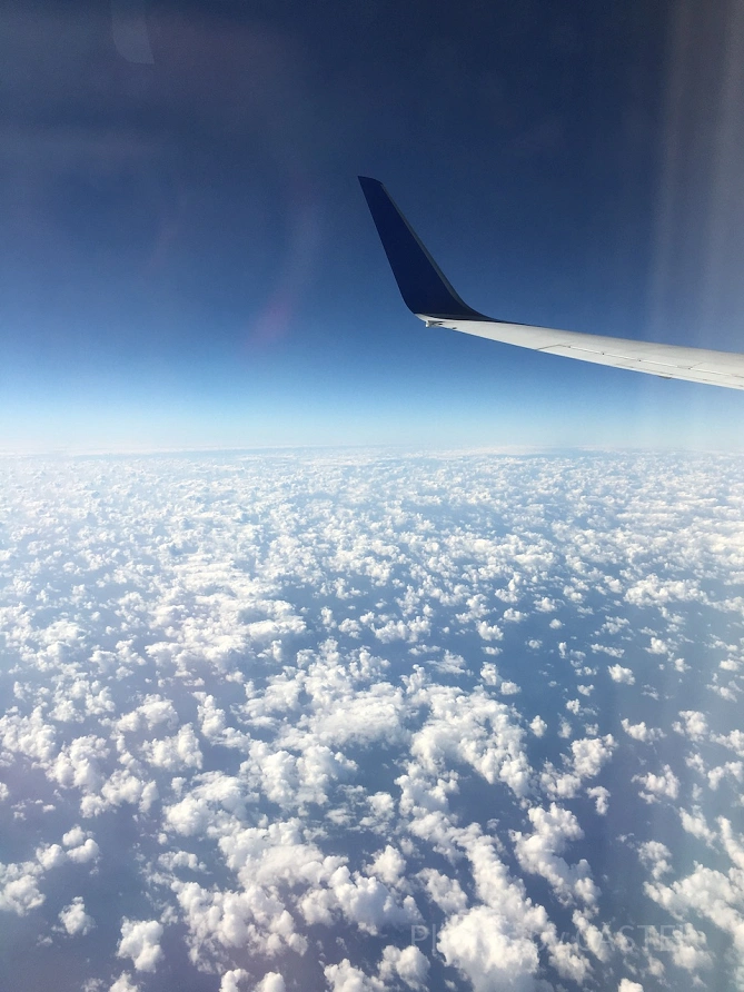 飛行機からの眺め