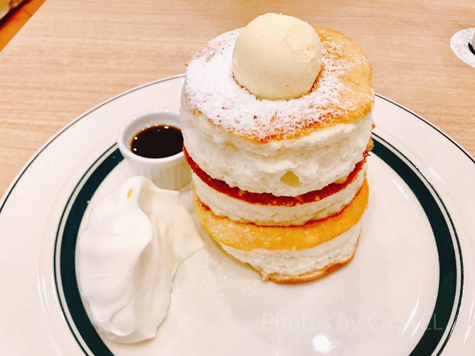 グラムのプレミアムパンケーキ