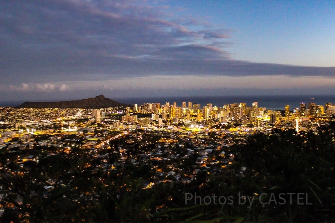 ハワイの夜景