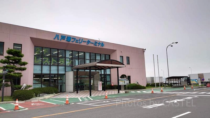 北東北最大の八戸港。工業地帯としても栄えている