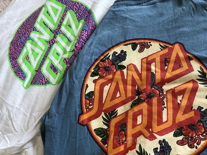 Santa Cruzハワイで購入したTシャツ