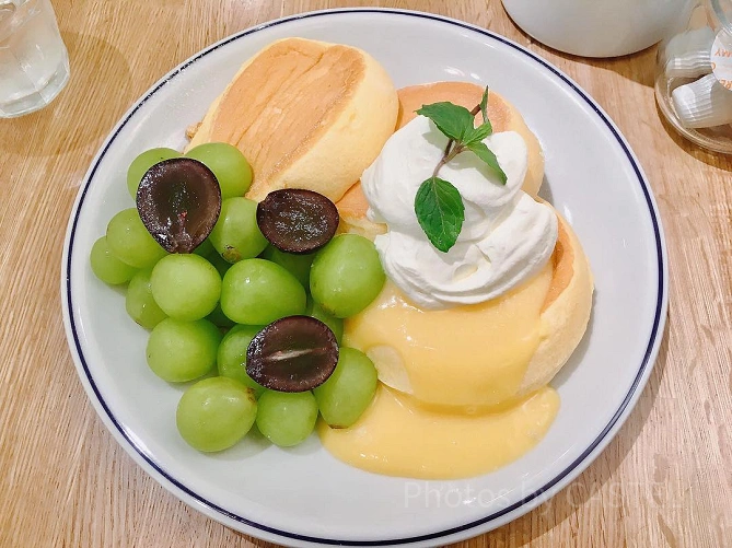 奇跡のパンケーキ シャインマスカット