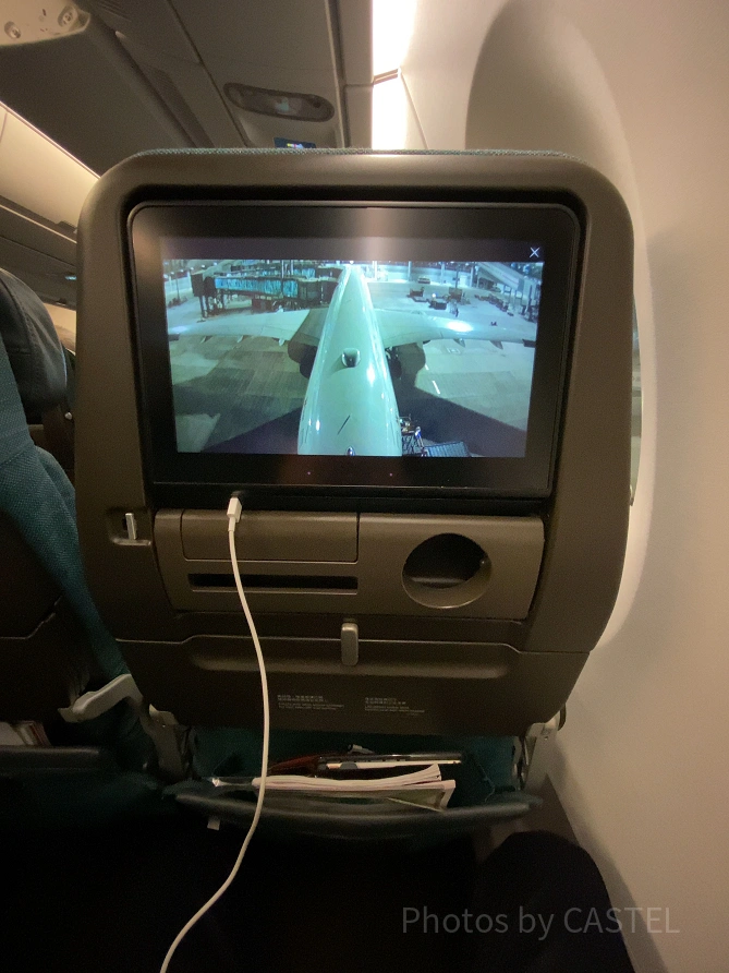 A350の機外カメラ