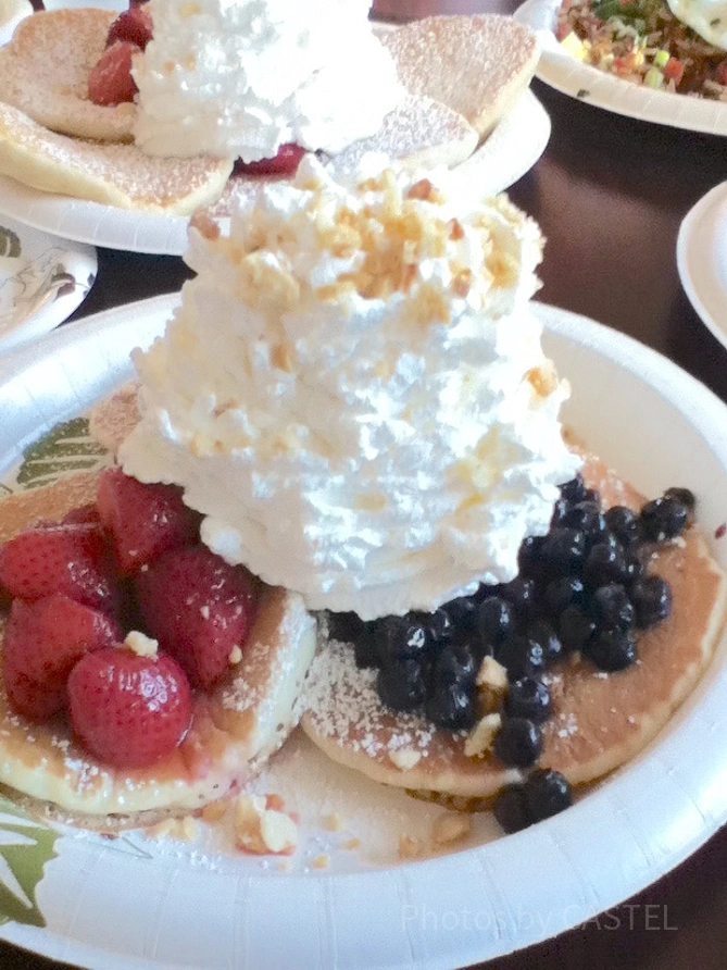 エッグスンシングスのパンケーキ