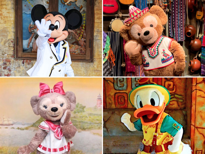 【2025】ディズニーシーのグリーティング一覧！施設＆会えるキャラクターを紹介！