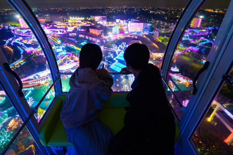 よみうりランドイルミネーション