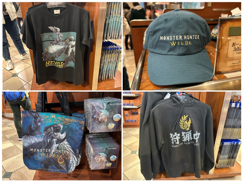 【2025-2026】USJ×モンハンワイルズグッズのラインナップ一覧！狩猟中パーカーやキーチェーンが登場