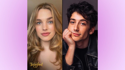 (左)ティーガン・クロフト、(右)マイロ・マンハイム