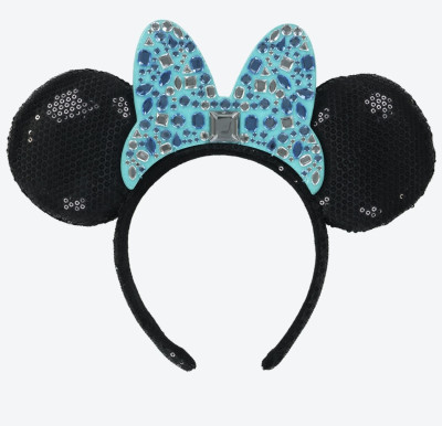 ストーンカチューシャ（ブルー）