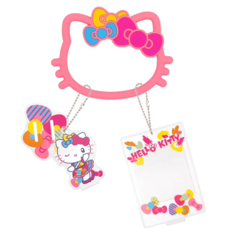 ハローキティキーチェーン＆ハンドストラップセット